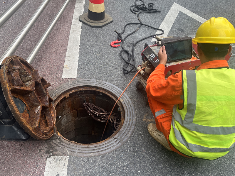 商铺市政管道内窥检测